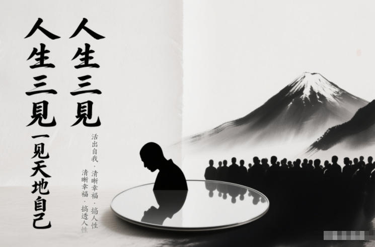 人生三见一见天地见众生见自己，活出自我拥有清晰幸福人生，搞透人性-度娘社团